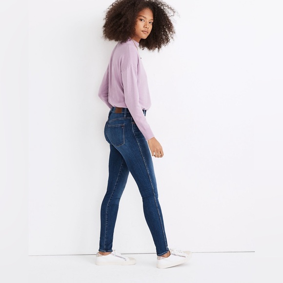 Madewell Denim - 10" High-Rise Skinny Jeans in Bradshaw Wash